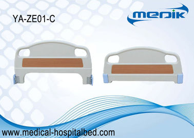 Blanc en plastique de rail de garde de lit d'ABS lisse de Satefy pour le lit médical