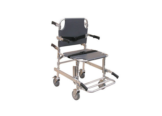 Civière escamotable médicale pliante portative commode d'escalier de chaise en métal de secours d'hôpital