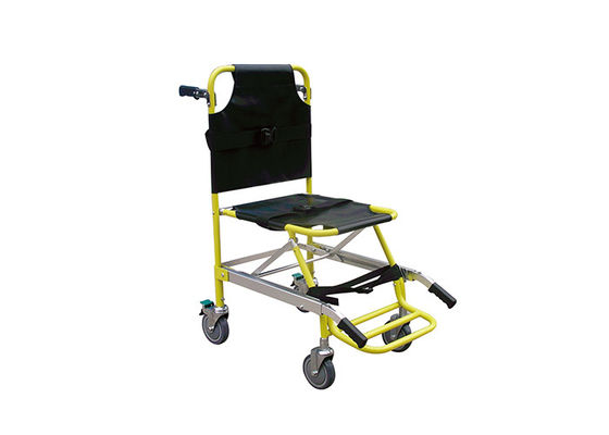 Civière médicale de chaise d'escalier d'alliage d'aluminium pour le transport handicapé à travers des escaliers