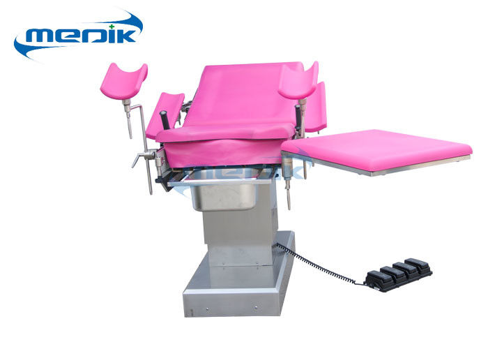 Chaise obstétrique gynécologique électrique de gynécologie de lit avec le commutateur de pied