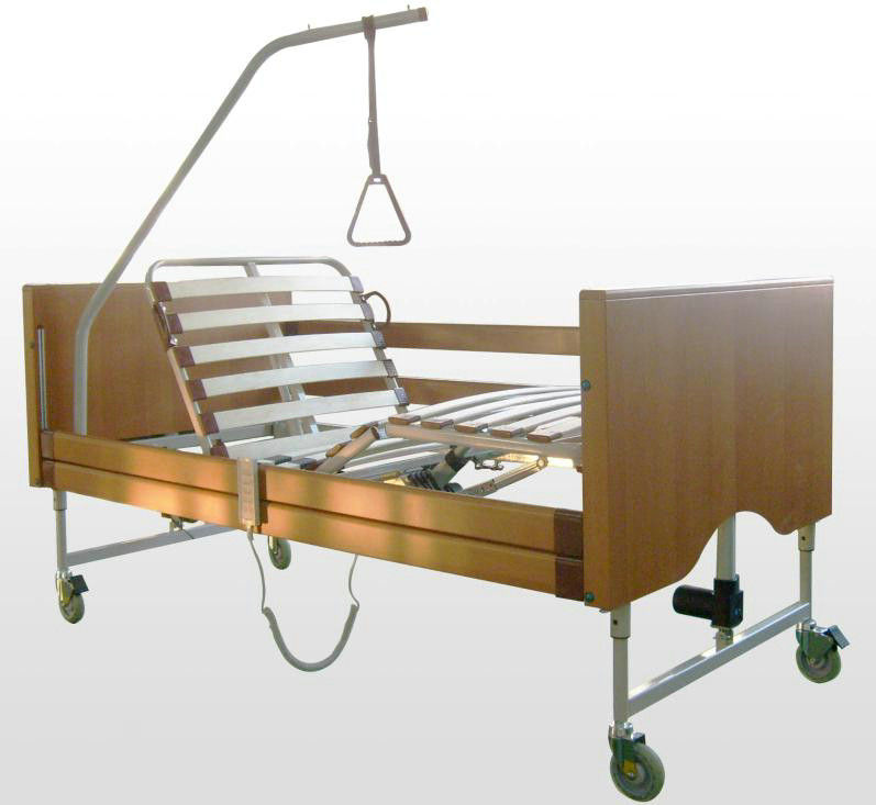 Lit d'hôpital pliable adapté aux besoins du client de lits médicaux de soins à domicile pour des personnes âgées