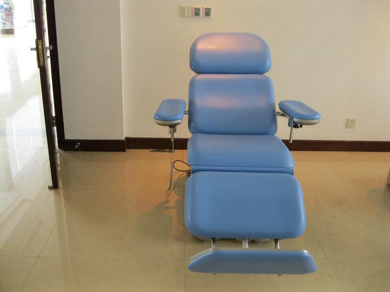 Anti acier de rouille pliant la chaise médicale de donneur de sang pour le patient hospitalisé