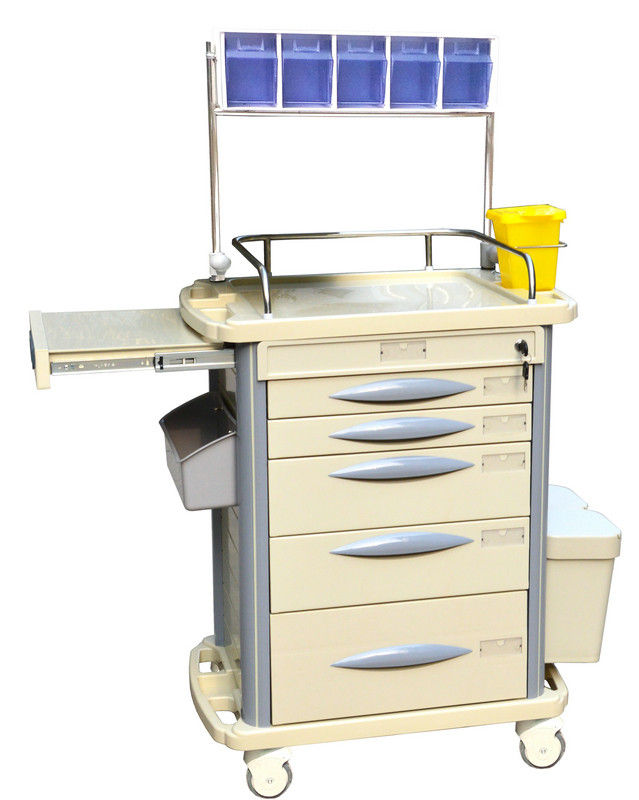 Chariots de fourniture médicale pour la délivrance patiente, docteur Cart de chirurgie