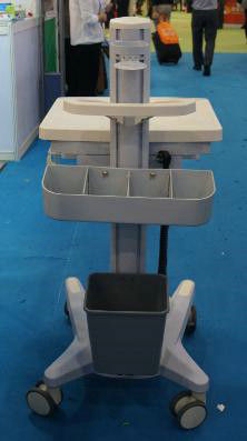 Chariots médicaux à ABS, docteur ICU/chariot inspection de salle