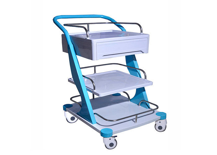 Les ABS structurent les chariots médicaux, chariots de médicament pour le transport facile d'hôpitaux