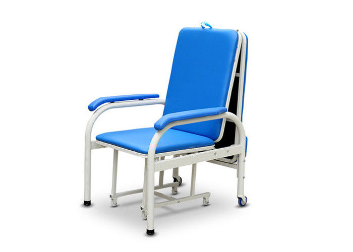Lit propre se pliant médical avec la chaise pour la pièce de patient hospitalisé