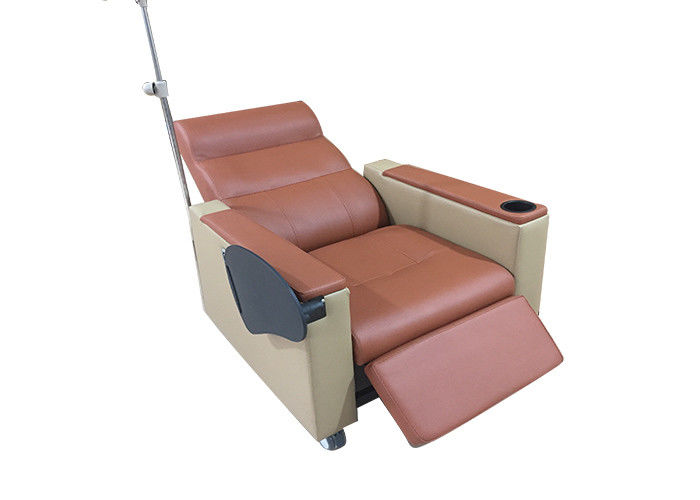 Chaise de hémodialyse de l'hôpital ICU, chaise patiente de luxe de collection de sang