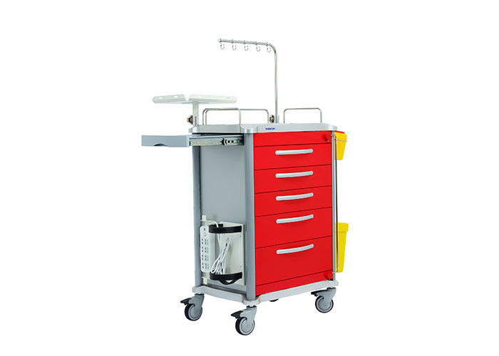 Chariot médical luxueux à soins d'hôpital de chariots pour la livraison de médecine