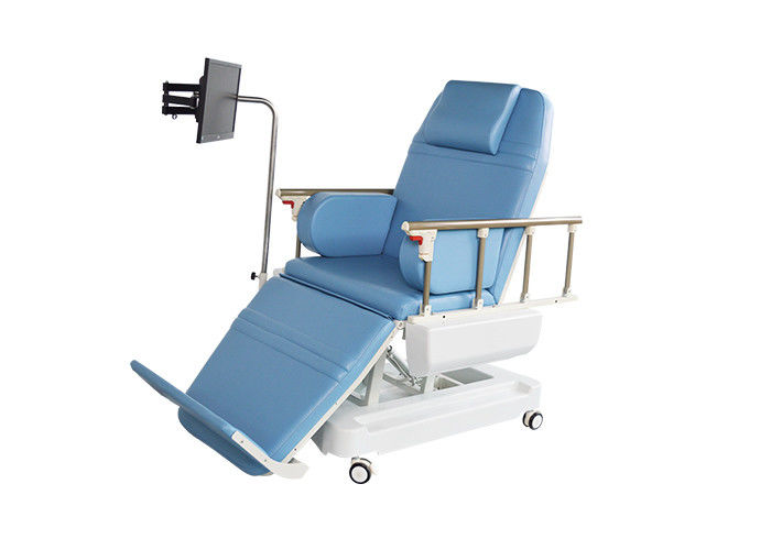 Chaises automatiques de dialyse, chaise électrique de dessin de sang avec la position de couche horizontale