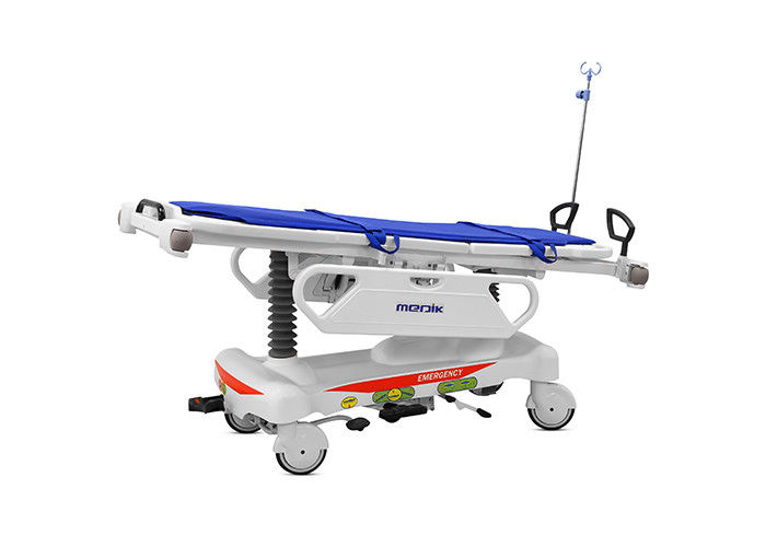 Chariot réglable à civière de transport mécanique de taille pour l'hôpital handicapé