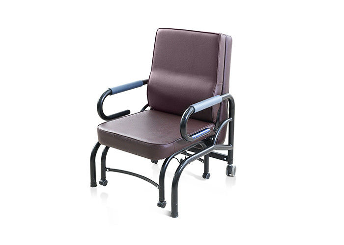 Chaises de Recliner de meubles de catégorie d'hôpital de roulettes d'ISO13485 50mm avec des roues