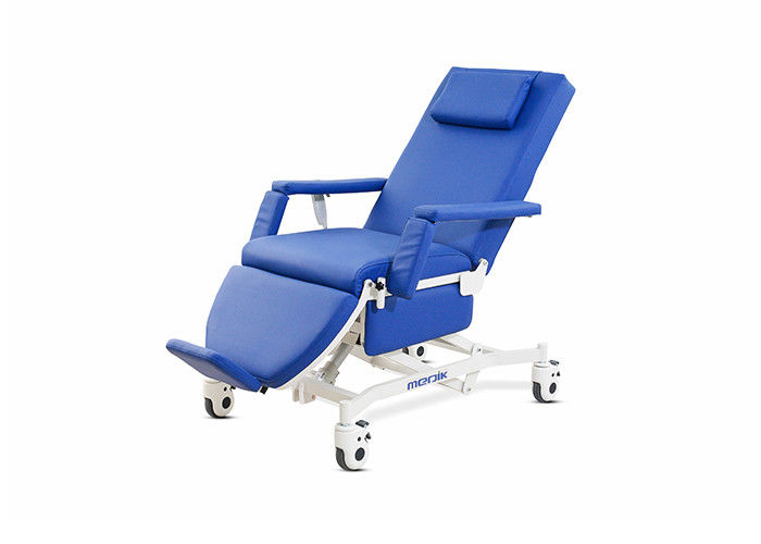 Bien mobilier les chaises de dialyse de malade avec le matelas de haute densité de couverture d'unité centrale