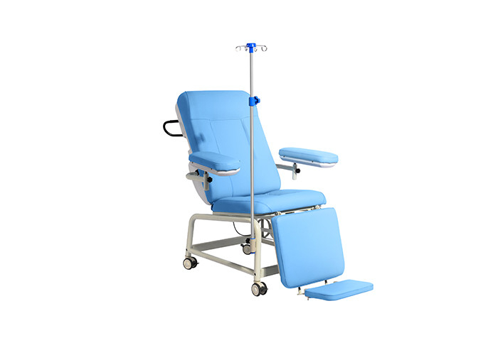 Encrassement de chaise manuelle de don du sang de YA-DS-M05B anti avec le repose-pieds