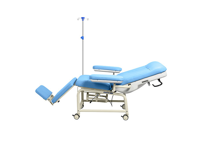 Encrassement de chaise manuelle de don du sang de YA-DS-M05B anti avec le repose-pieds