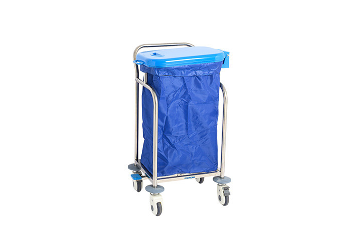 Acier inoxydable de toile d'instrument chirurgical de chariot à hôpital de Mk S17 avec un sac