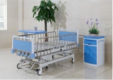Lits d'hôpital pédiatriques d'hôpital manuel multi de fonction avec quatre manivelles