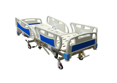 Lits d'hôpital hydrauliques réglables, lits mobiles de salle pour des soins d'urgence