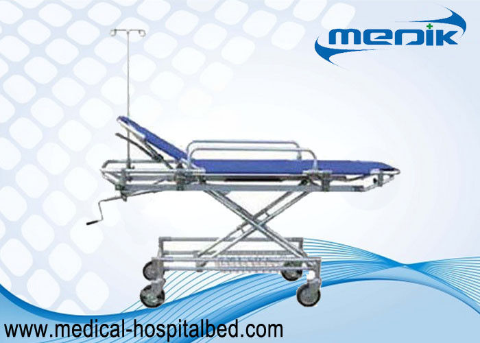 Chariot patient mobile facile à transfert pour la structure d'alliage d'aluminium d'ambulance