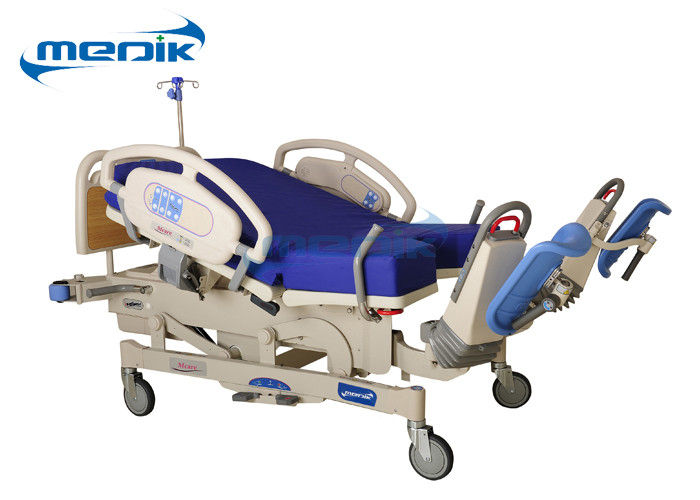 Lit électrique multifonctionnel de la livraison de LDR de lit d'accouchement de CPR avec l'appui de jambe