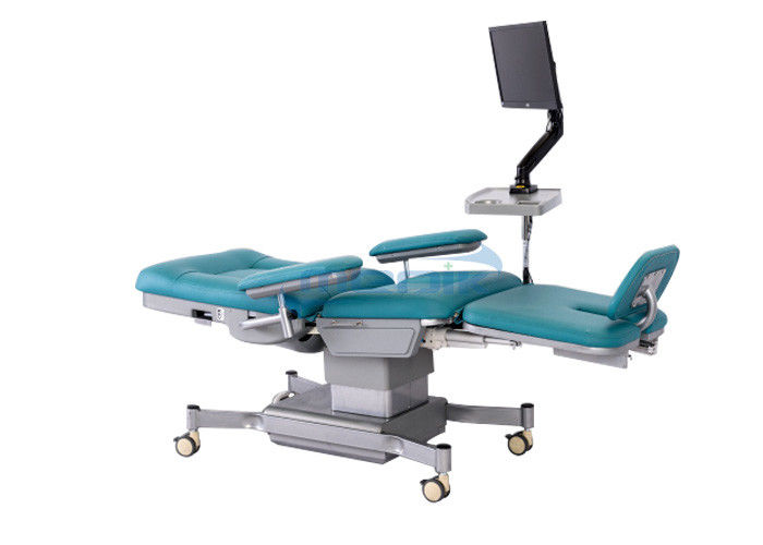 La dialyse électrique préside la chaise de dessin de sang pour des cabinets de consultation de hémodialyse
