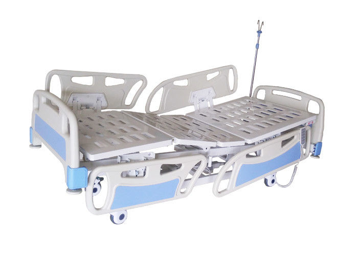 Cinq lit électrique de la fonction ICU avec le CPR manuel des deux côtés pour l'hôpital