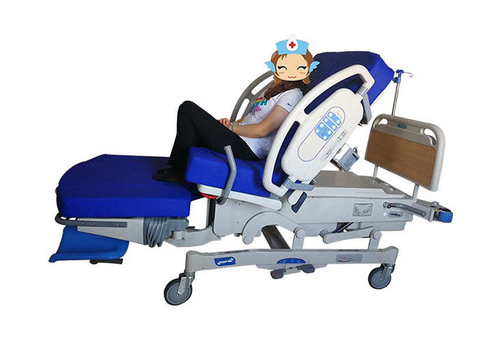 Chaise gynécologique électrique d'approbation de la CE avec la lumière de nuit de fonction de CPR