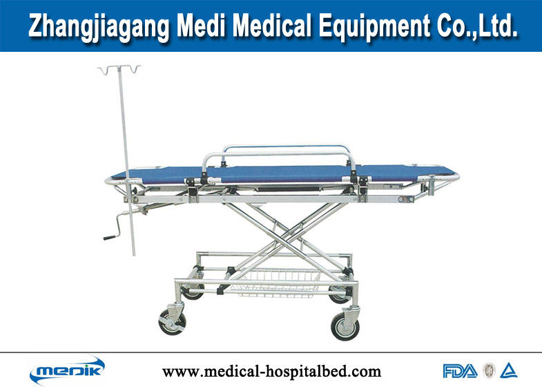 Chariot patient mobile facile à transfert pour la structure d'alliage d'aluminium d'ambulance