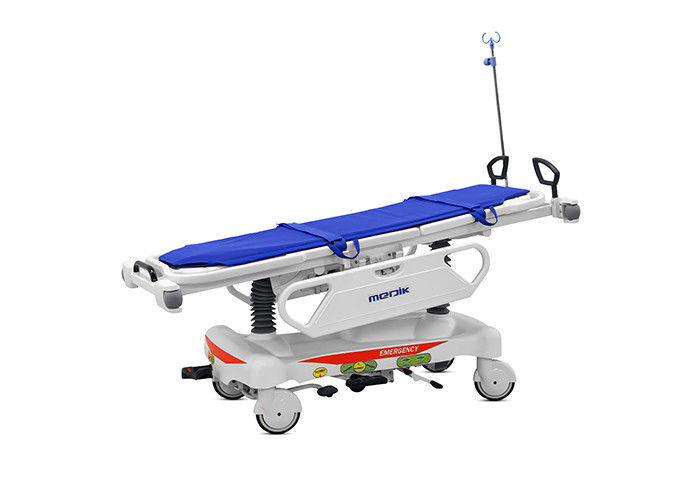 Chariot réglable à civière de transport mécanique de taille pour l'hôpital handicapé