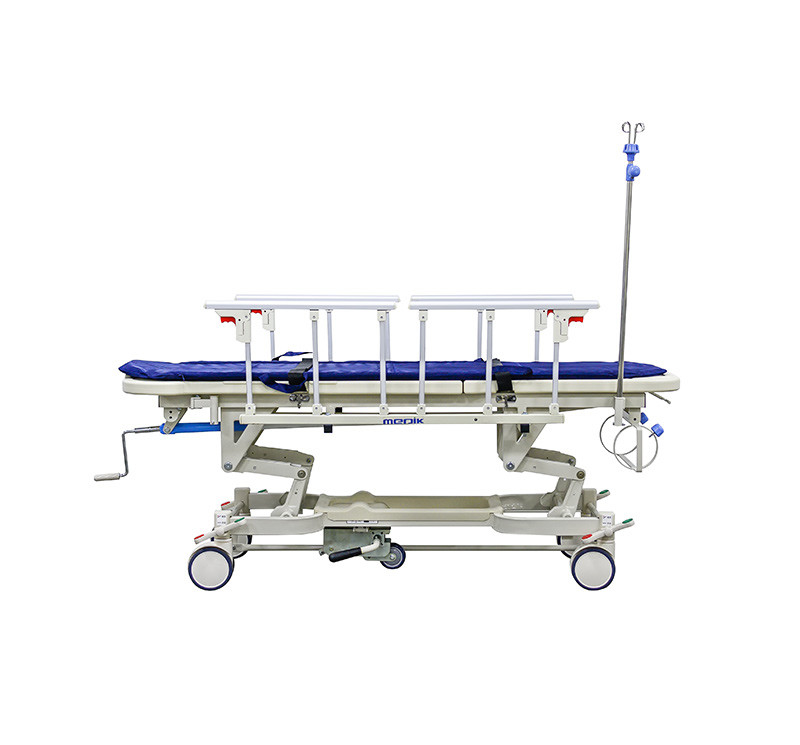 Chariot réglable à civière de secours médical de manuel de taille pour le patient